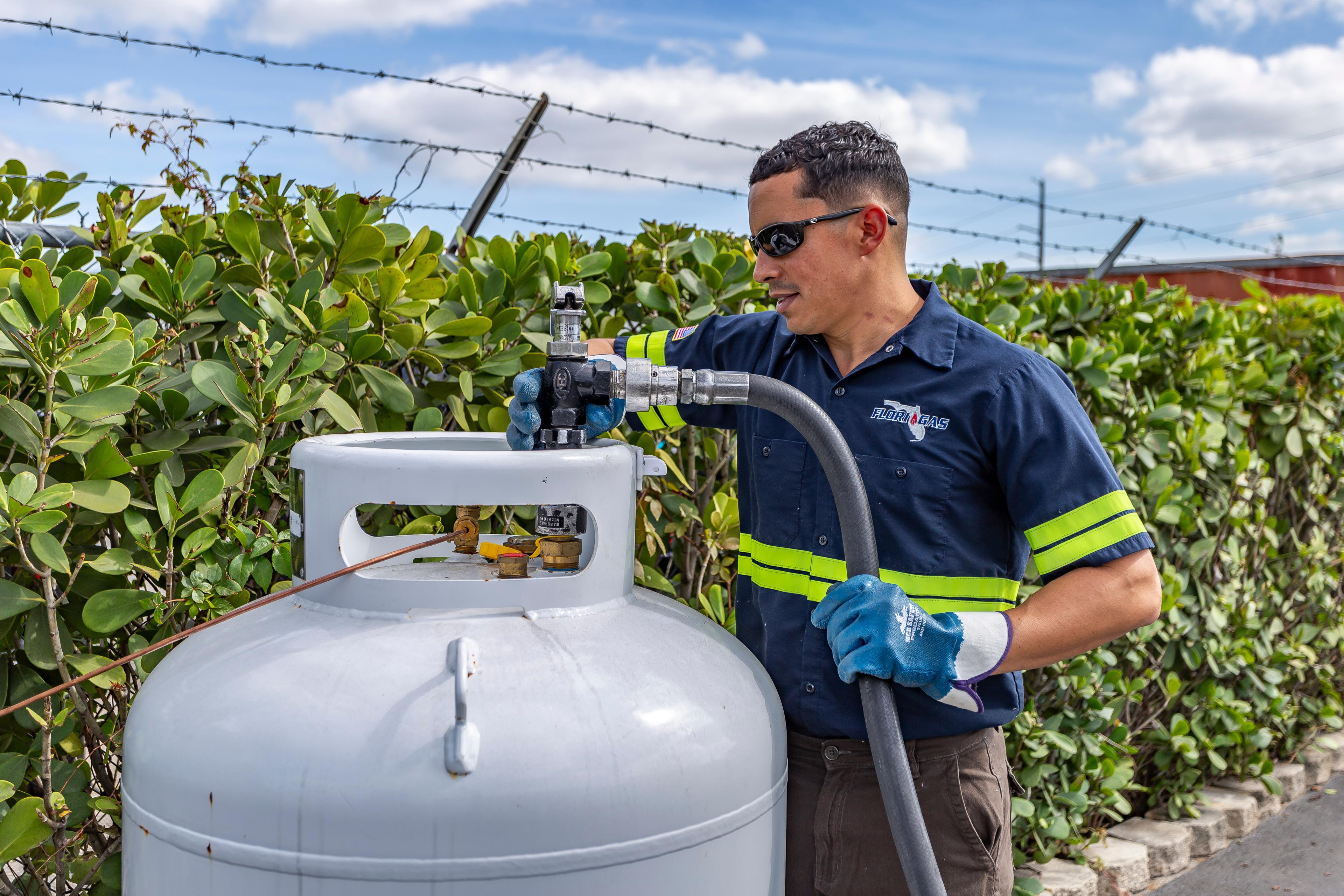 Propane Benefits - Forklift and Propane Tanks